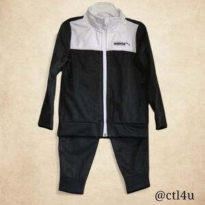 Puma Black 2 Piece Activewear Set Size 3T